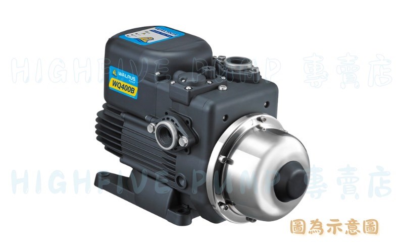 大井-WQ_B 水冷式電子穩壓加壓泵浦/電子式加壓機(水冷無風葉設計)